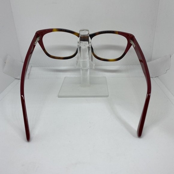 Maui Jim MJO2401-66 Eyeglasses Frames Red/ Brown Tortoise 52-16-140 Cat Eye